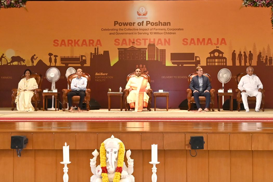 Sri Sathya Sai Annapoorna Trust's Project Serves 10 Mn Children Becoming World’s Largest 